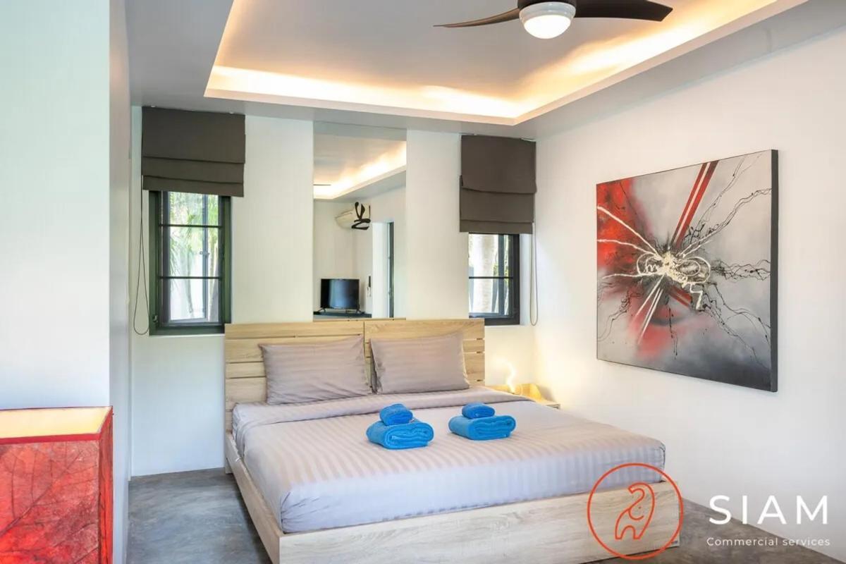 Villa Zendo 4Br - 12M Privatepool - Walk To Beach メナムビーチ エクステリア 写真