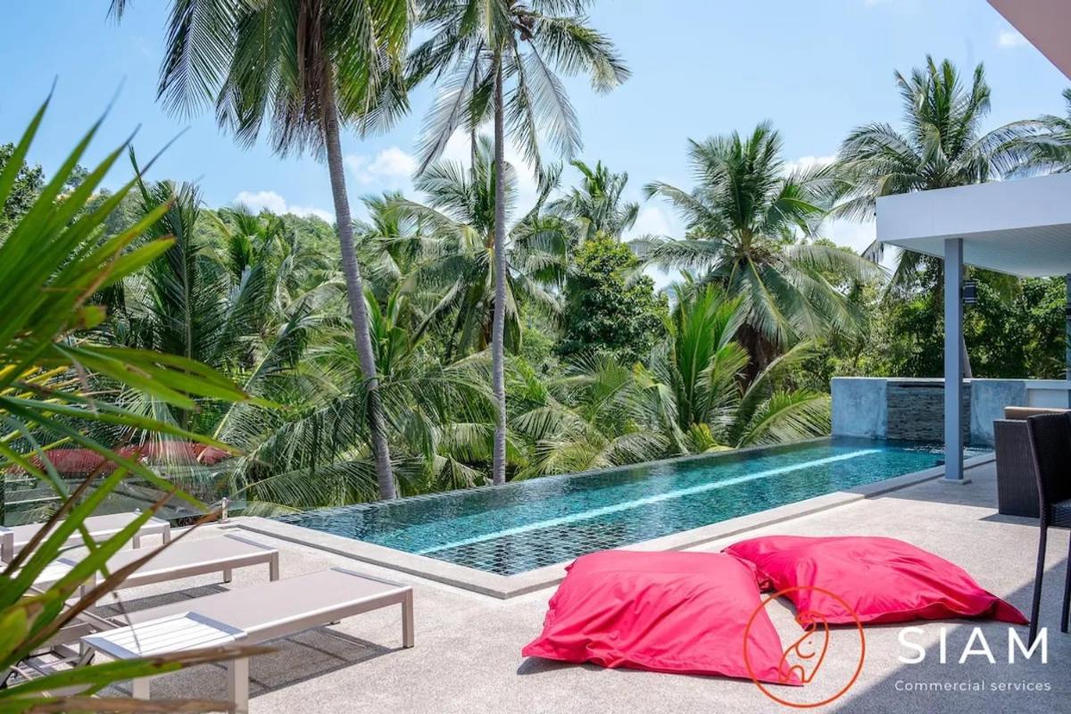 Villa Zendo 4Br - 12M Privatepool - Walk To Beach メナムビーチ エクステリア 写真
