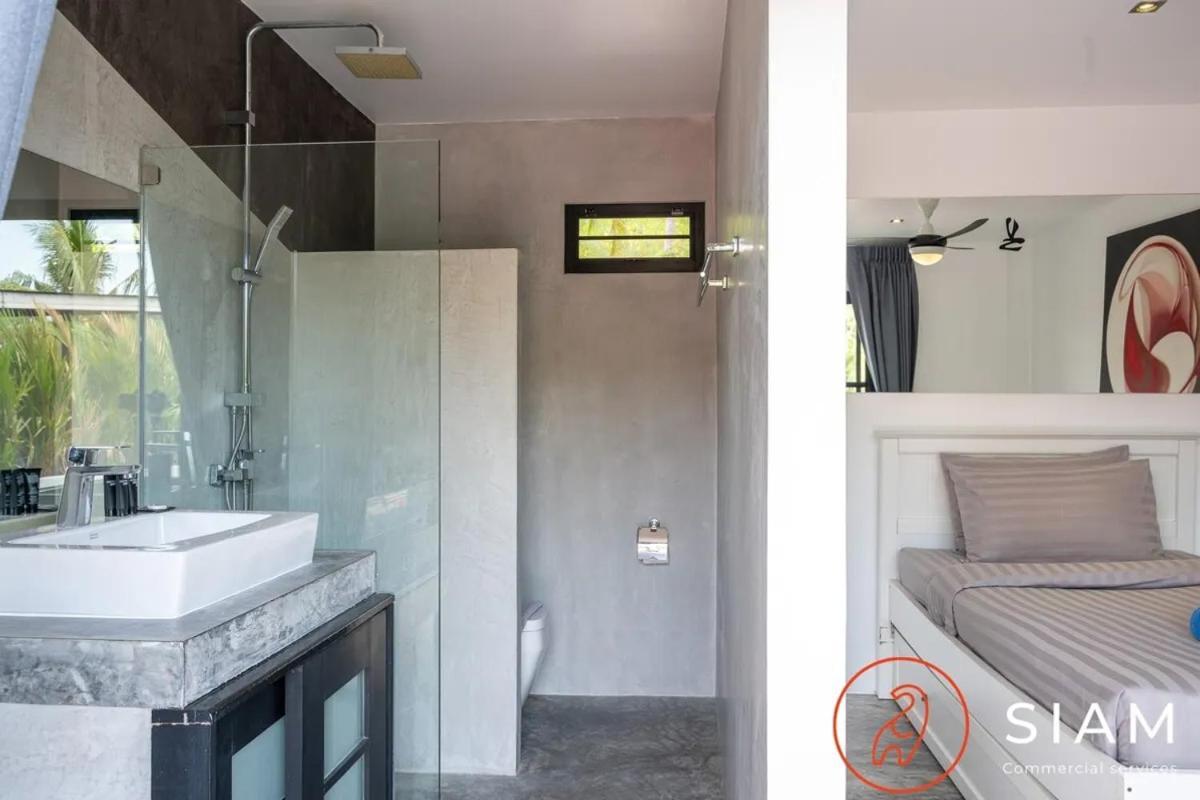 Villa Zendo 4Br - 12M Privatepool - Walk To Beach メナムビーチ エクステリア 写真