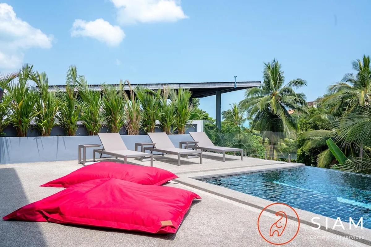 Villa Zendo 4Br - 12M Privatepool - Walk To Beach メナムビーチ エクステリア 写真